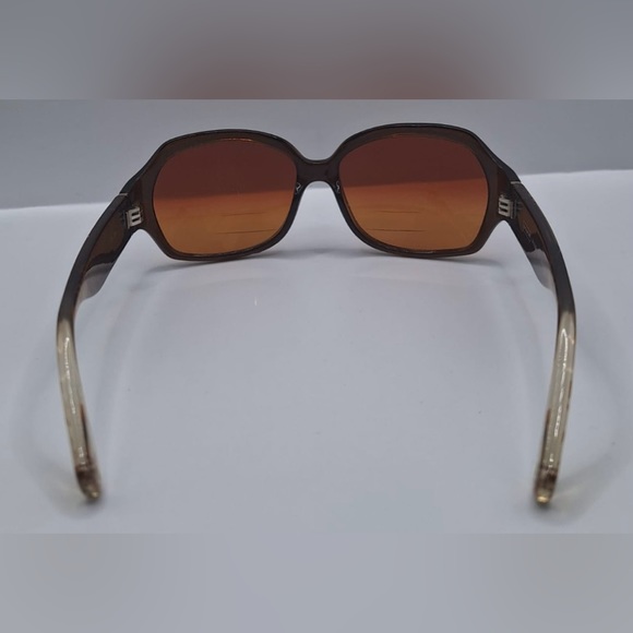 Coach Arlene S615 Brown Oval Sunglasses Frames Only - Picture 6 of 8